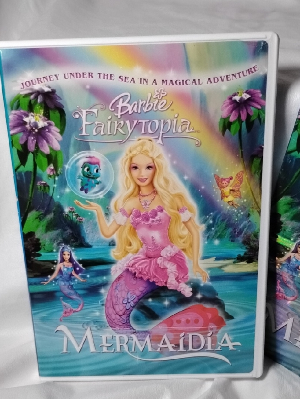 Barbie Fairytopia Mermaidia DVD 2006 Mattel